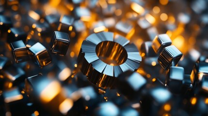 High-Tech Rare Earth Magnets in Various Shapes and Textures
