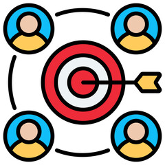 Target Market Icon