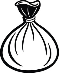 money bag silhouette