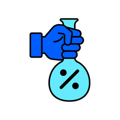 Icon a loan, isolated against a clean background.