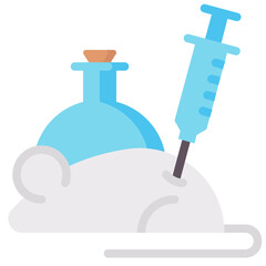 experiment vector flat icon