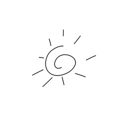 vector illustration of a compass