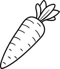 carrot cartoon vector art