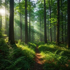 Obraz premium rays of light