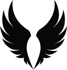 angel wings silhouette