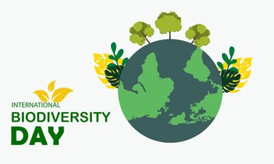 International Day for Biological Diversity White Background