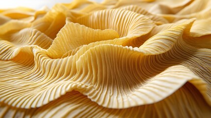 Vibrant Yellow and Orange Gradient in Textured Flowing Waves