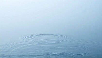 Ripples forming on calm water tranquil lake nature photography serene environment close-up view peaceful concept