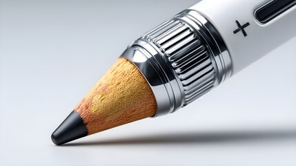3D pencil edit icon, angled writing tool with clean shadows, white background, minimal UI style