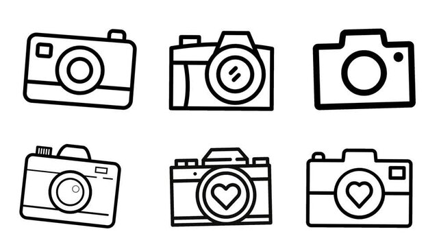 Set of camera element 