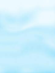 Blurred light blue frosted glass. Window or shower wall backdrop with shadows and reflections.