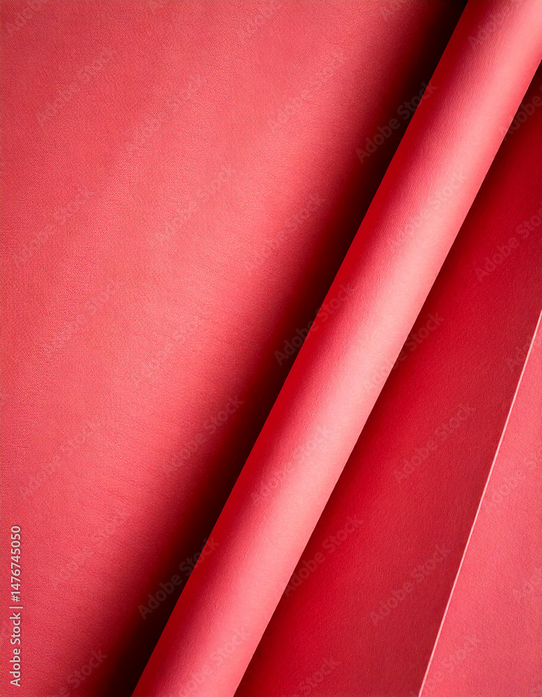 Aufkleber abstract background with red textured paper layers, creating depth and dimension, suitable for graph