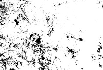Abstract grunge black and white distressed wall texture background, Black and White Grunge Texture Background, Distressed Concrete Surface Texture, Isolated on transparent background, PNG