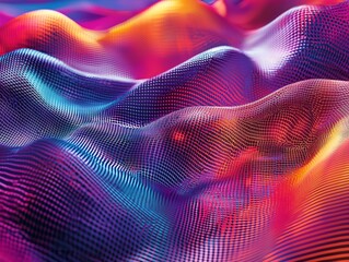Abstract Digital Wave