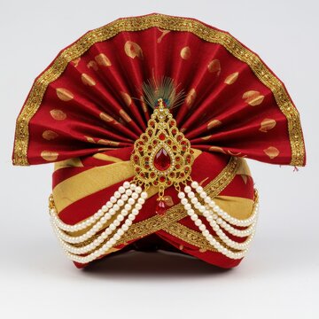 Indian wedding turban groom headwear pagri safa