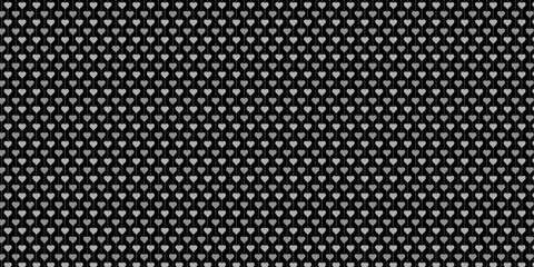 Seamless Heart Pattern Design &ndash; Romantic Love Background for, Wedding, Anniversary | Creative Seamless Heart Pattern Design &ndash; Romantic Love Background for greeting card with gray color