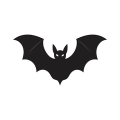 halloween bat vector illustration silhouettes