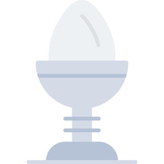 Boiled Egg Icon Vector Element