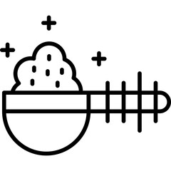 Measuring Spoons Icon Vector Element
