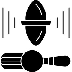 Avocado Slicer Icon Vector Element