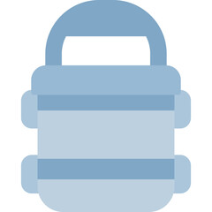 Portable Fridge Icon Vector Element