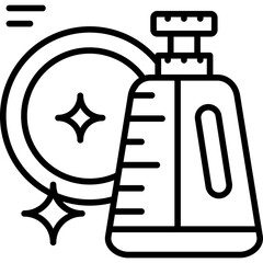 Dish Icon Vector Element