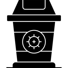 Bin Icon Vector Element