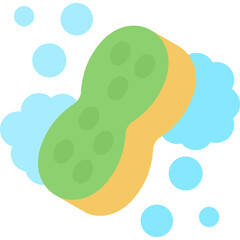 Sponge Icon Vector Element