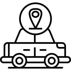 Car Icon Vector Element