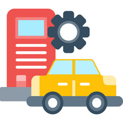 Fuel Icon Vector Element