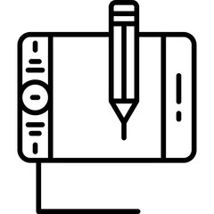 Tablet Icon Vector Element
