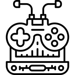 Gamepad Icon Vector Element