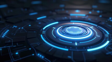 A sleek and modern icon representing technological opportunities.