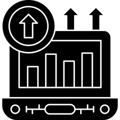 Growth Icon Vector Element