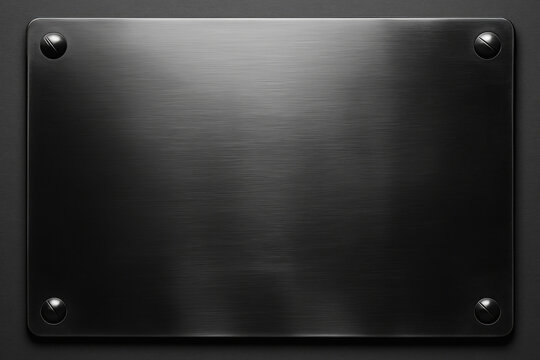 black metal plate texture background