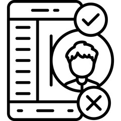 Smartphone Icon Vector Element