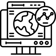 Analysis Icon Vector Element