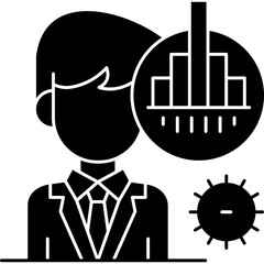 Analysis Icon Vector Element