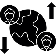 Networking Icon Vector Element