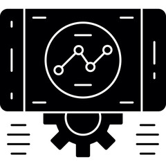 Analytics Icon Vector Element