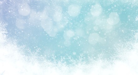 Obraz premium Frozen Light's Embrace