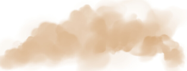 Abstract fire explodes with a red smoke effect against a white sky texture isolated on transparent or white background png