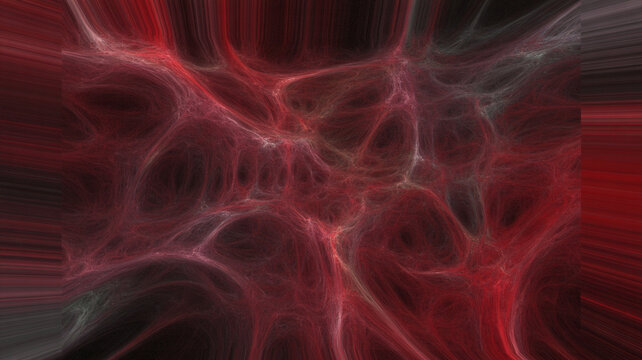 Abstract red matrix background