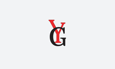 YG, GY , G, Y Abstract Letters Logo Monogram