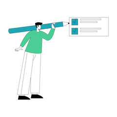 Businessman Leadership Illustration