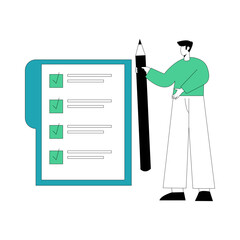 Businessman Leadership Illustration