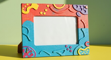 Joyful Abstract Frame