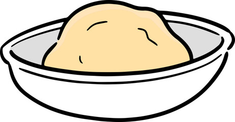 Illustration of butter
