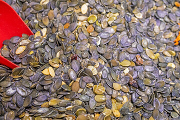 pumpkin seeds in bulk.Vitamin E. The benefits of seeds for women's and men's health. Prostate treatment