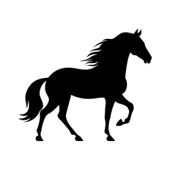 Obraz premium Horse Animal Silhouette Illustration